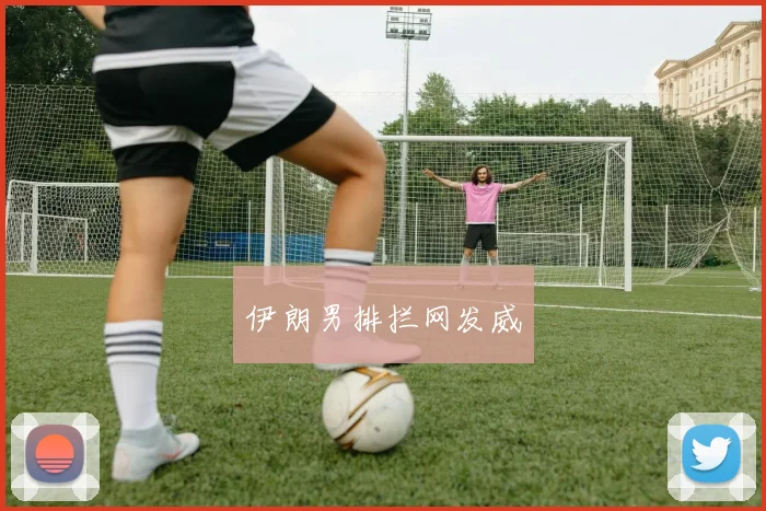 伊朗男排拦网发威